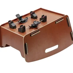 KLICKfix Radkiste 2 KorbKlip 0327NK - Houten Fietsmand - 15L - natura