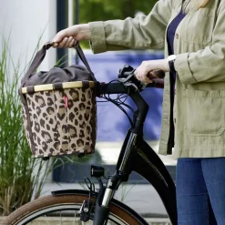 KLICKfix Reisenthel 0303 Fietsmand - 15L - leo macchiato