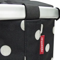 KLICKfix Reisenthel 0303 Fietsmand - 15L - black dots