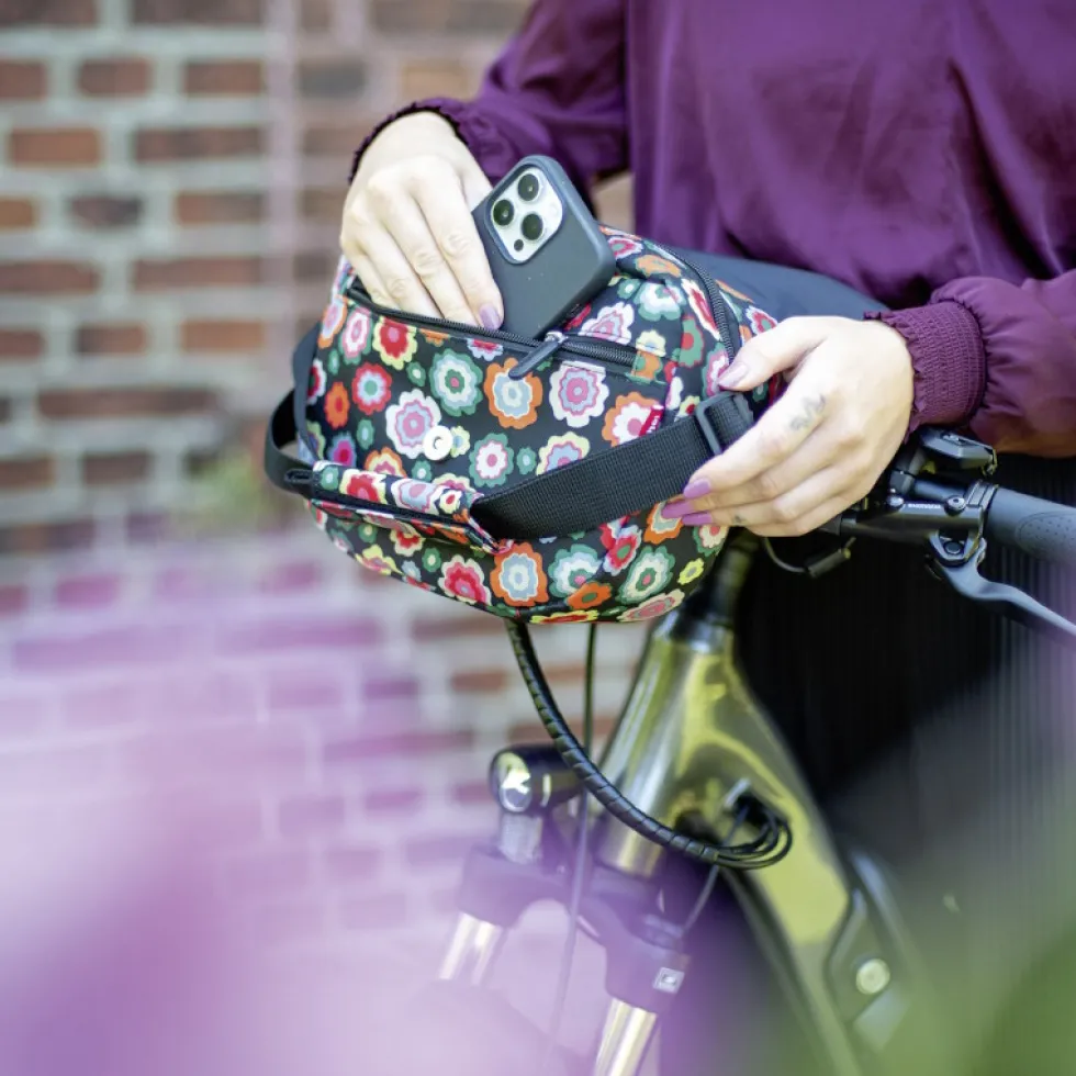 KLICKfix Reisenthel Funbag 0263 Stuurtas - 4L - happy flowers