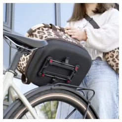 KLICKfix Reisenthel GT Uniklip 2 0304UN Fietsmand - 21L - leo nero
