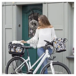 KLICKfix Reisenthel GT Uniklip 2 0304UN Fietsmand - 21L - leo macchiato