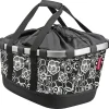Achtermanden < KLICKfix Reisenthel GT Uniklip 2 0304UN Fietsmand - 21L - fleur black