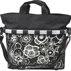 KLICKfix Reisenthel Oval 0308 Zadeltas - 17L - fleur black