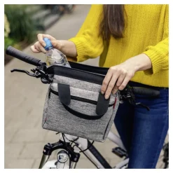 KLICKfix Roomy 0372 Stuurtas - 4L - leo nero