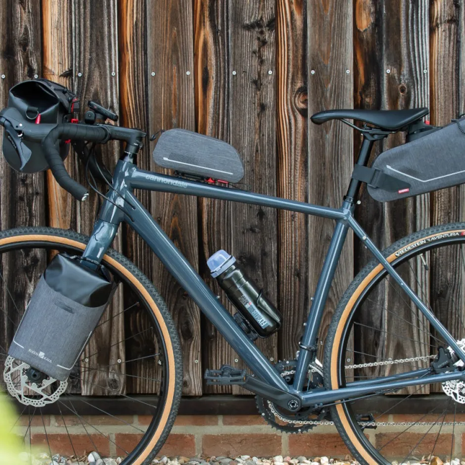 Top Tube Bag|Frametassen < KLICKfix Sport Waterproof 0288W Bovenbuis Tas - 1L - grijs