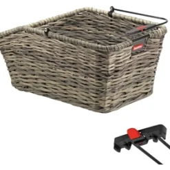 Achtermanden < KLICKfix Structura GT Racktime 0315R Fietsmand - 18L - reed brown