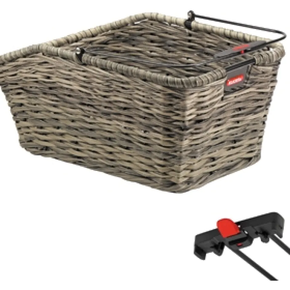 Achtermanden < KLICKfix Structura GT Racktime 0315R Fietsmand - 18L - reed brown