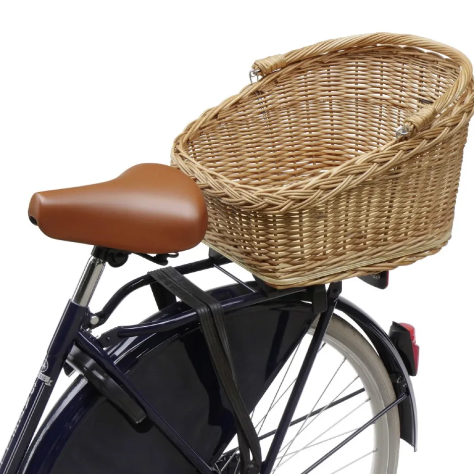 Achtermanden < KLICKfix Wicker Basket GT KorbKlip 0398K Fietsmand - 20L - natural