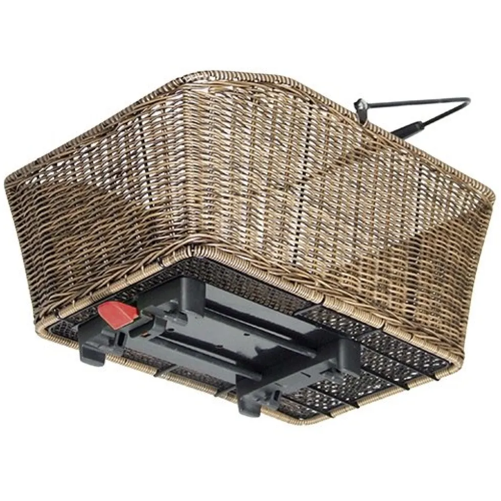 KLICKfix Wicker Basket GT Racktime 0398R Fietsmand - 20L - natural