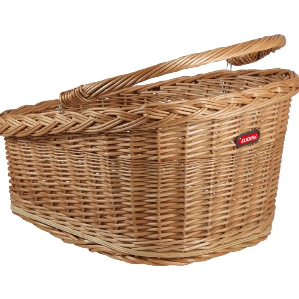 KLICKfix Wicker Basket GT Racktime 0398R Fietsmand - 20L - natural