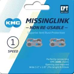 KMC MissingLink 101NR EPT Kettingschakel - Singlespeed - 2 St.