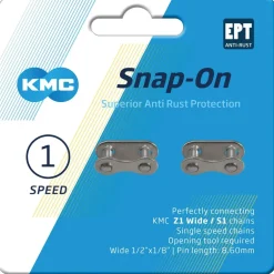 KMC Snap-On Wide EPT Kettingschakel 1/8" - 2 St.