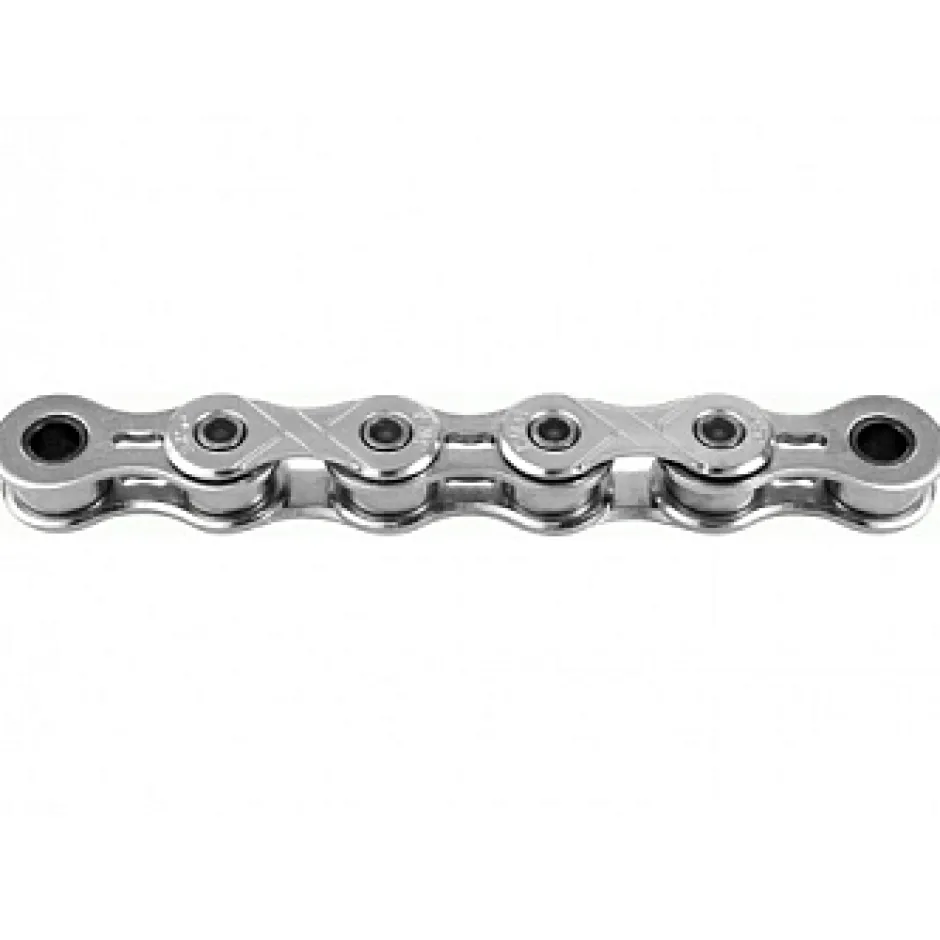 Kettingen < KMC X101 - 112 Chain Links - for Internal Geared Hubs / Singlespeed - silver