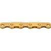 KMC X-Flat Ketting - WAXED | Flat-Top | TiN Gold | 12/13-voudig - goud