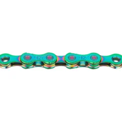 KMC X12 Ketting - 12 Voudig - Aurora Green