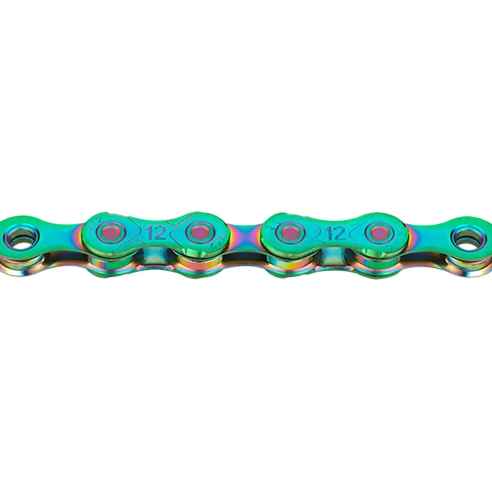 KMC X12 Ketting - 12 Voudig - Aurora Green