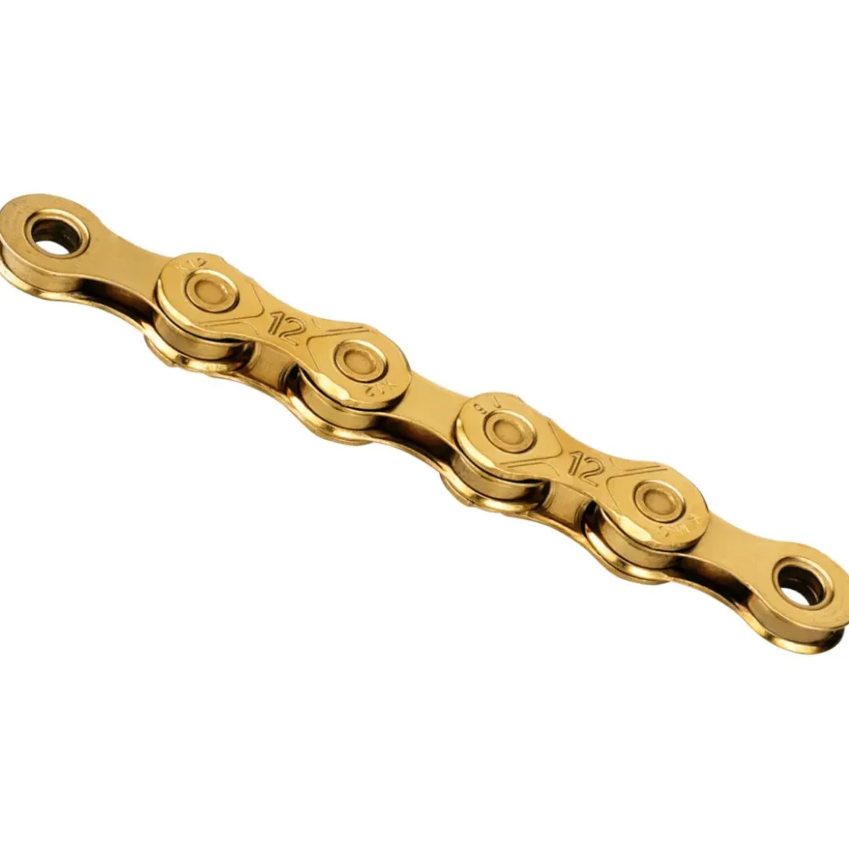 Kettingen < KMC X Ketting - WAXED | TiN Gold | 12-voudig - goud