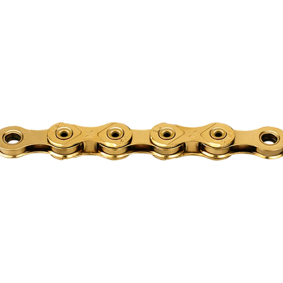 KMC X12L Ti-N Ketting - WAXED | 12 versnellingen - goud