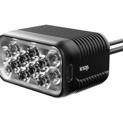 Knog Blinder X Action 2300 Fietslamp Vooraan + Powerbank 10.000mAh + Helmhouder - zwart