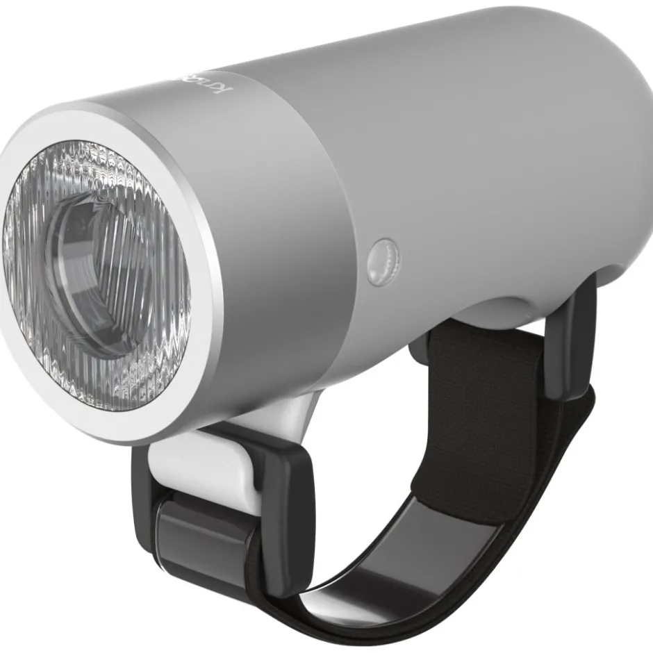 Voorlampen|Verlichting < Knog Plug Bike Front Light - 140 Lumen - grey
