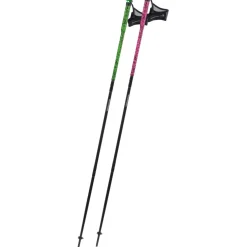Komperdell Carbon FXP Ultra Trekkingstokken (Paar) - roze/groen