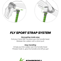 Komperdell Carbon FXP Ultra Trekkingstokken (Paar) - roze/groen