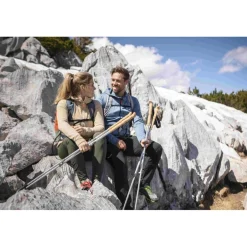 Wandel- & Trailrunning-Stokken < Komperdell Explorer Zero Cork Compact Trekkingstokken (Paar) - titan