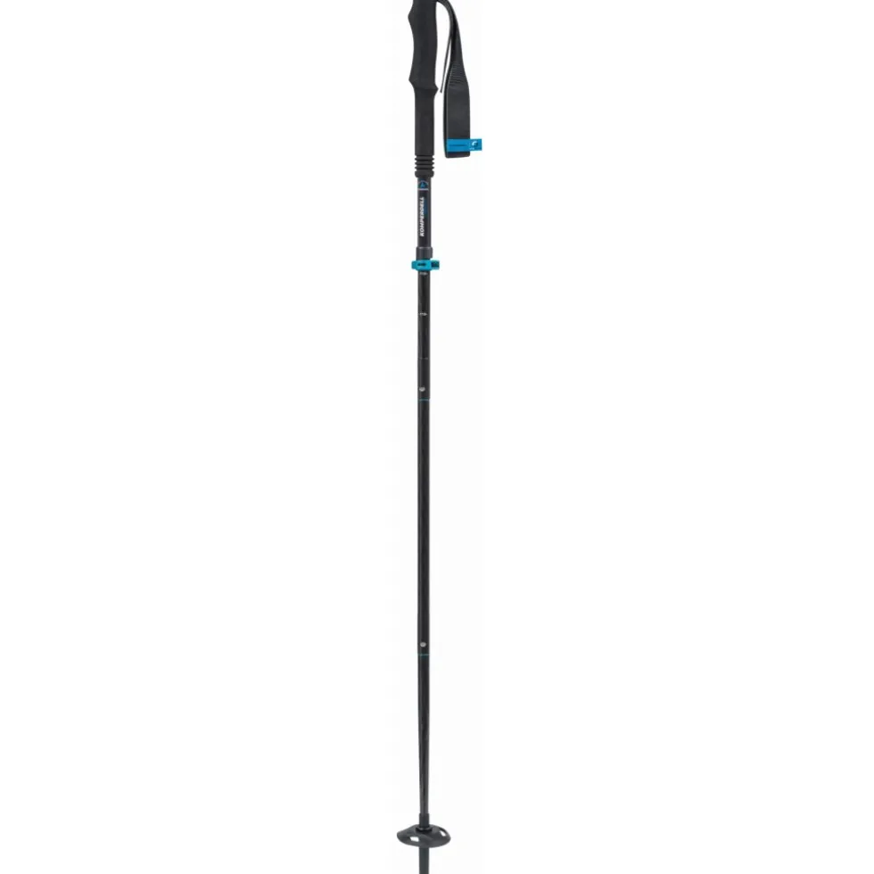 Komperdell FX Lite Carbon Vario Approach Compact Trekkingstokken (Paar) - blauw
