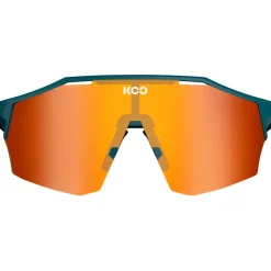 KOO Alibi Photochromic Zonnebril - Regular | Dark Blue Matt - Red Mirror