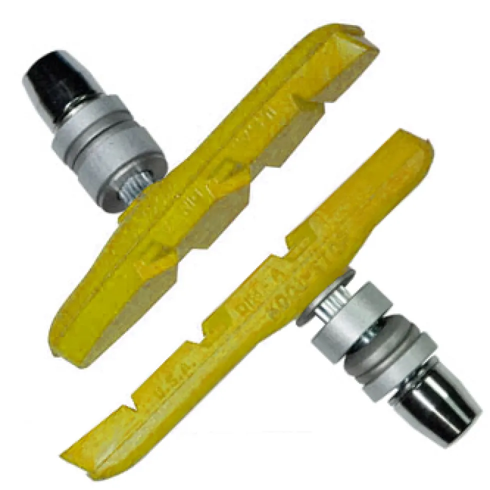 Kool Stop Thinline V-Brake remschoenen - KS-TLTB / TLTS / TLTR / TLTY / TLTBLU / TLTSA / TLTC / TLTDL