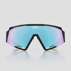 KOO Spectro Zonnebril - Black - Turquoise Mirror