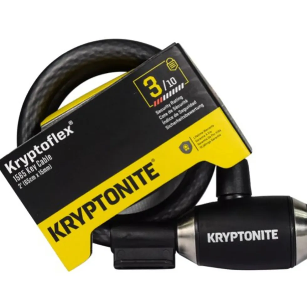 Kryptonite KryptoFlex 1565 Key 65cm Spiraalkabelslot
