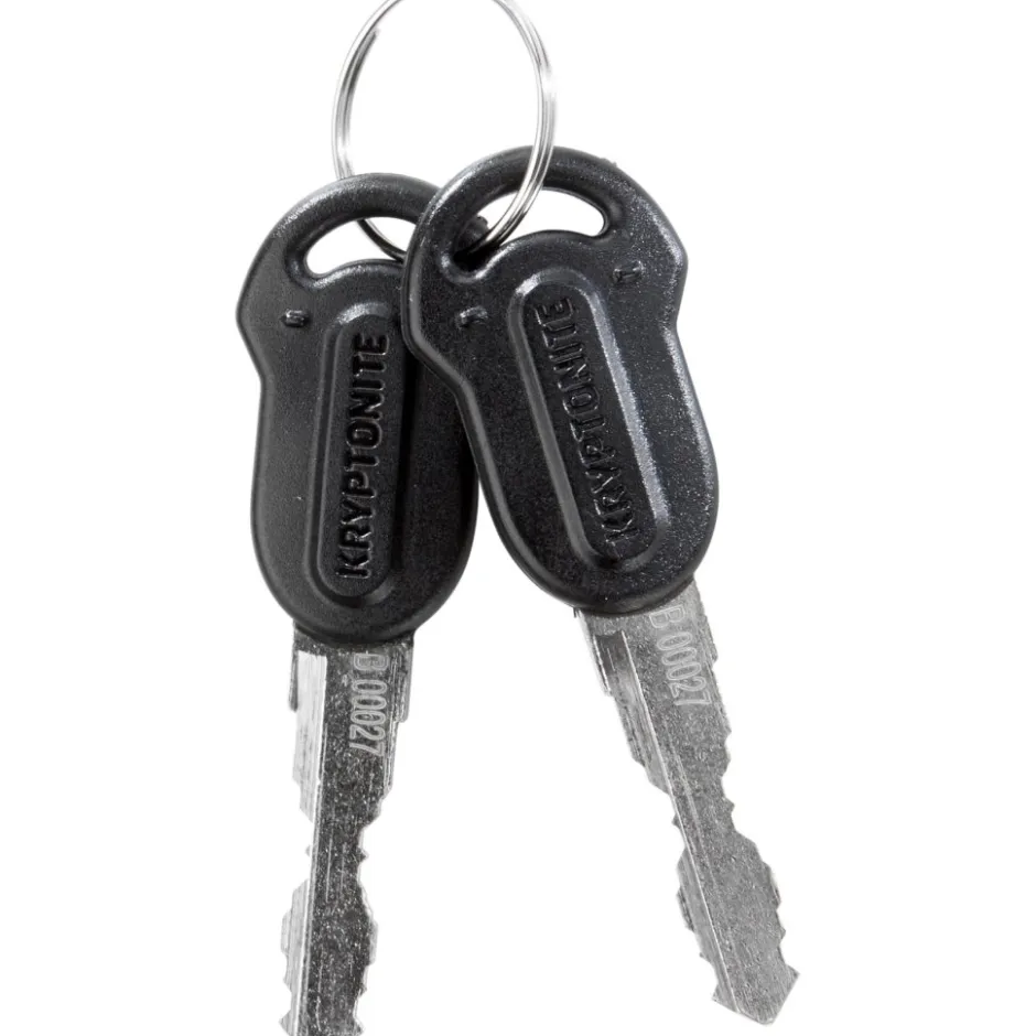 Kabelsloten < Kryptonite KryptoFlex 1518 Key 180cm Spiraalkabelslot - Zwart
