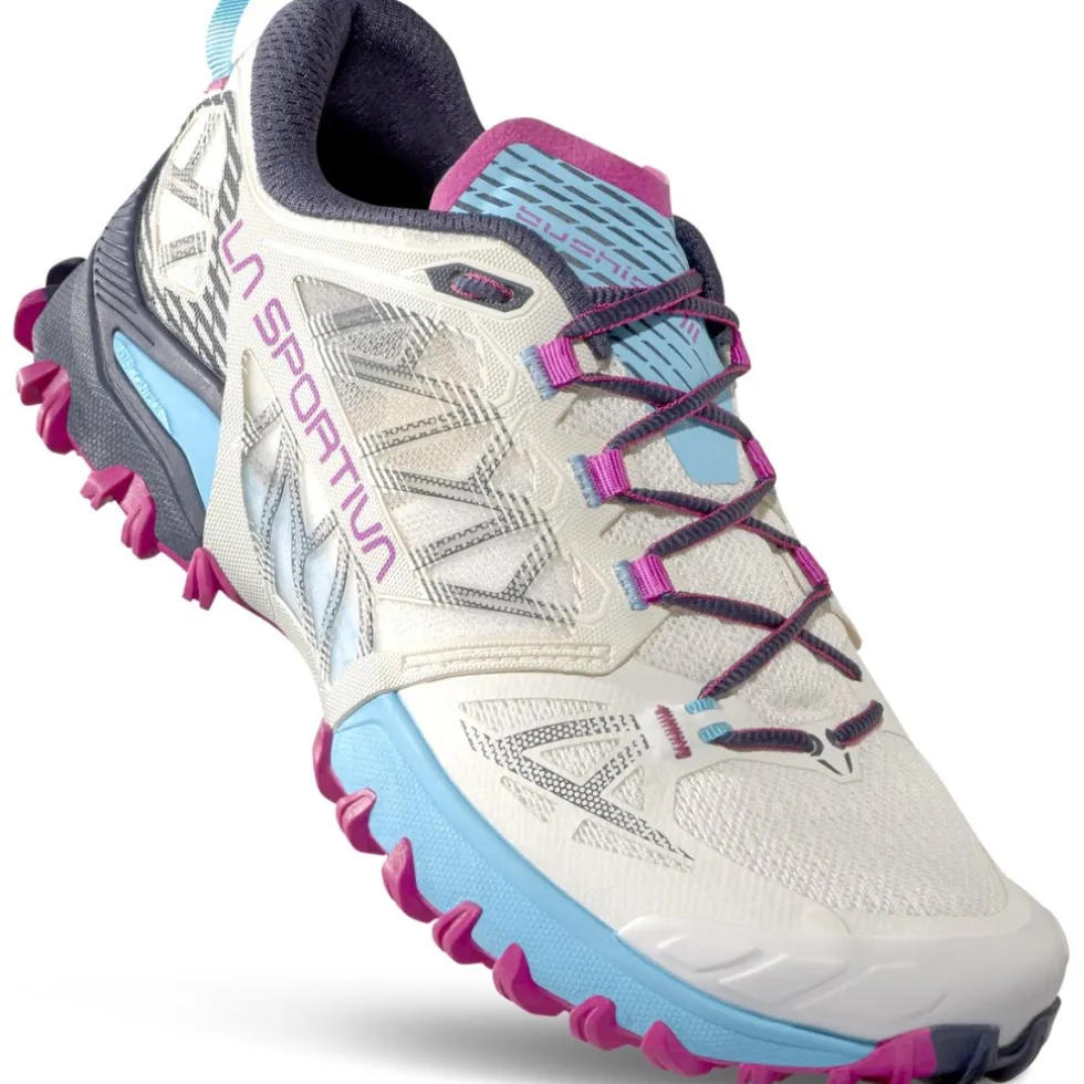 La Sportiva Bushido III Hardloopschoenen Dames - Chalk/Night Sky