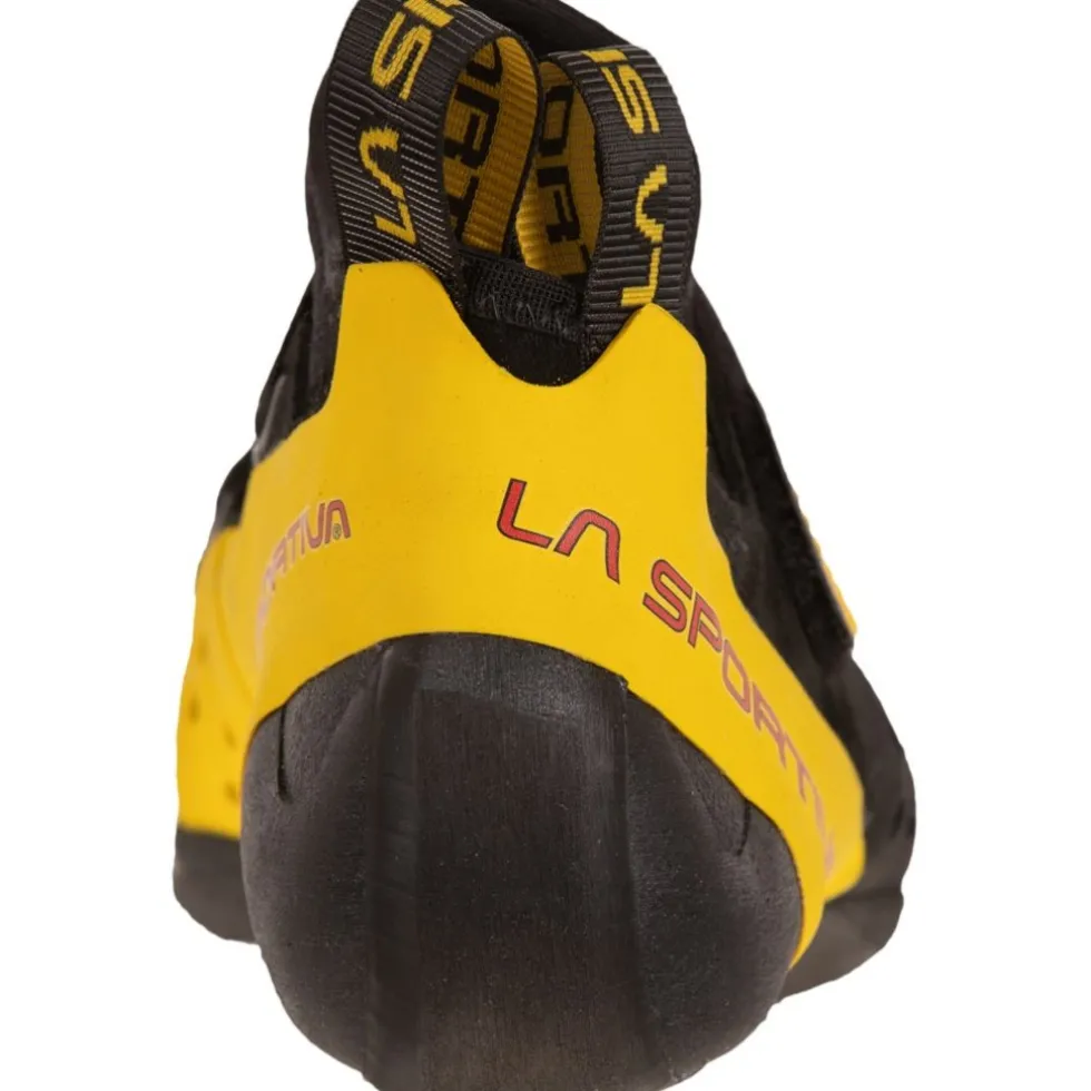La Sportiva Solution Comp Klimschoenen Heren - Zwart/Geel 20Z