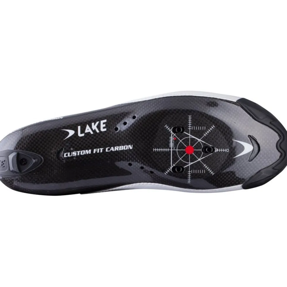 Lake CX403 Racefietsschoenen Dames - wit/zwart