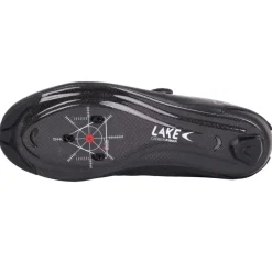 Lake CX219 Racefietsschoenen Heren - Breed - zwart/zwart
