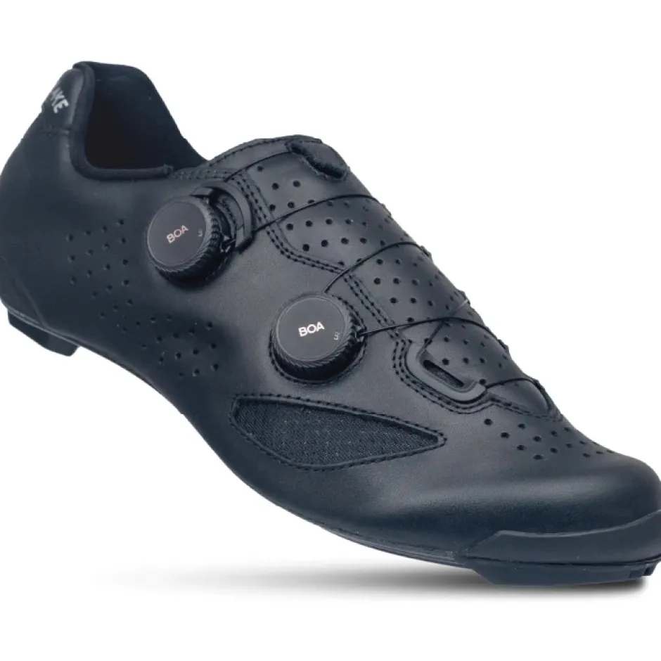 Klikschoenen|Wielrenschoenen < Lake CX239 Racefietsschoenen Heren - Breed - zwart/zwart