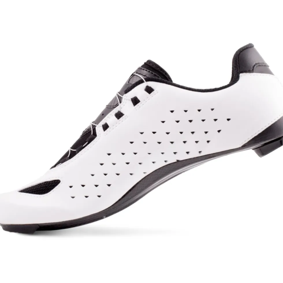 Lake CX219 Racefietsschoenen Heren - Breed - wit/zwart
