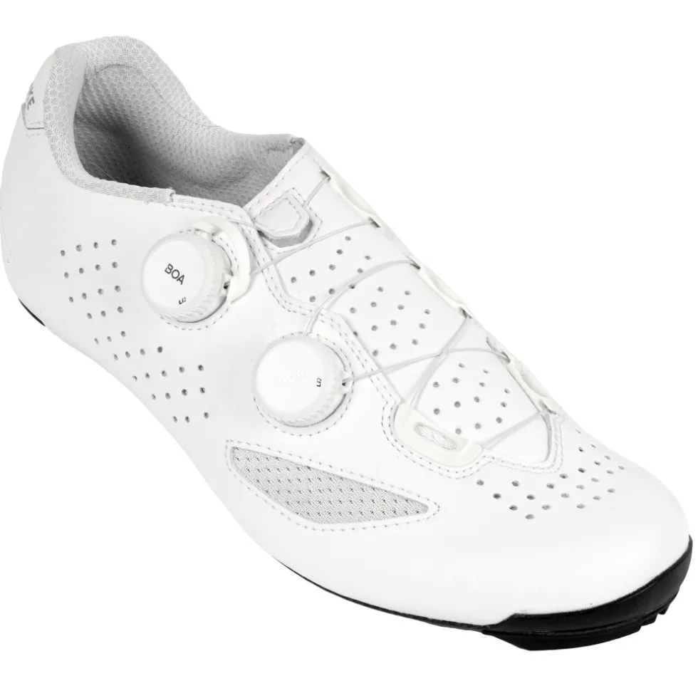 Lake CX239 Racefietsschoenen Heren - white/white clarino