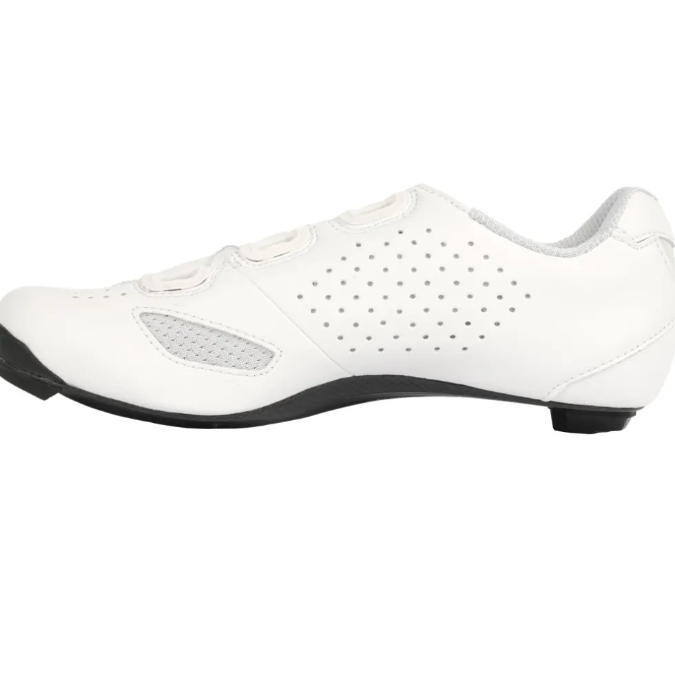 Lake CX239 Racefietsschoenen Heren - white/white clarino
