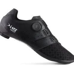 Klikschoenen|Wielrenschoenen < Lake CX201 Racefietsschoenen Heren - zwart/zwart