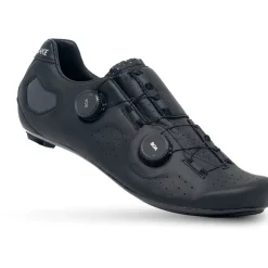 Lake CX333 Racefietsschoenen Heren - Breed - zwart/zilver