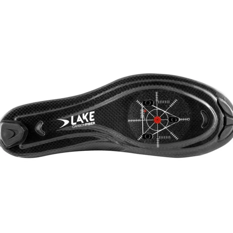 Wielrenschoenen|Wielrenschoenen < Lake CX238 Racefietsschoenen Heren - Clarino Microvezel - wit/wit