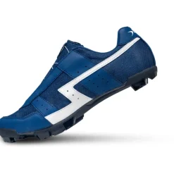 Lake MX30G MTB-Schoenen Heren - blauw/wit Mesh