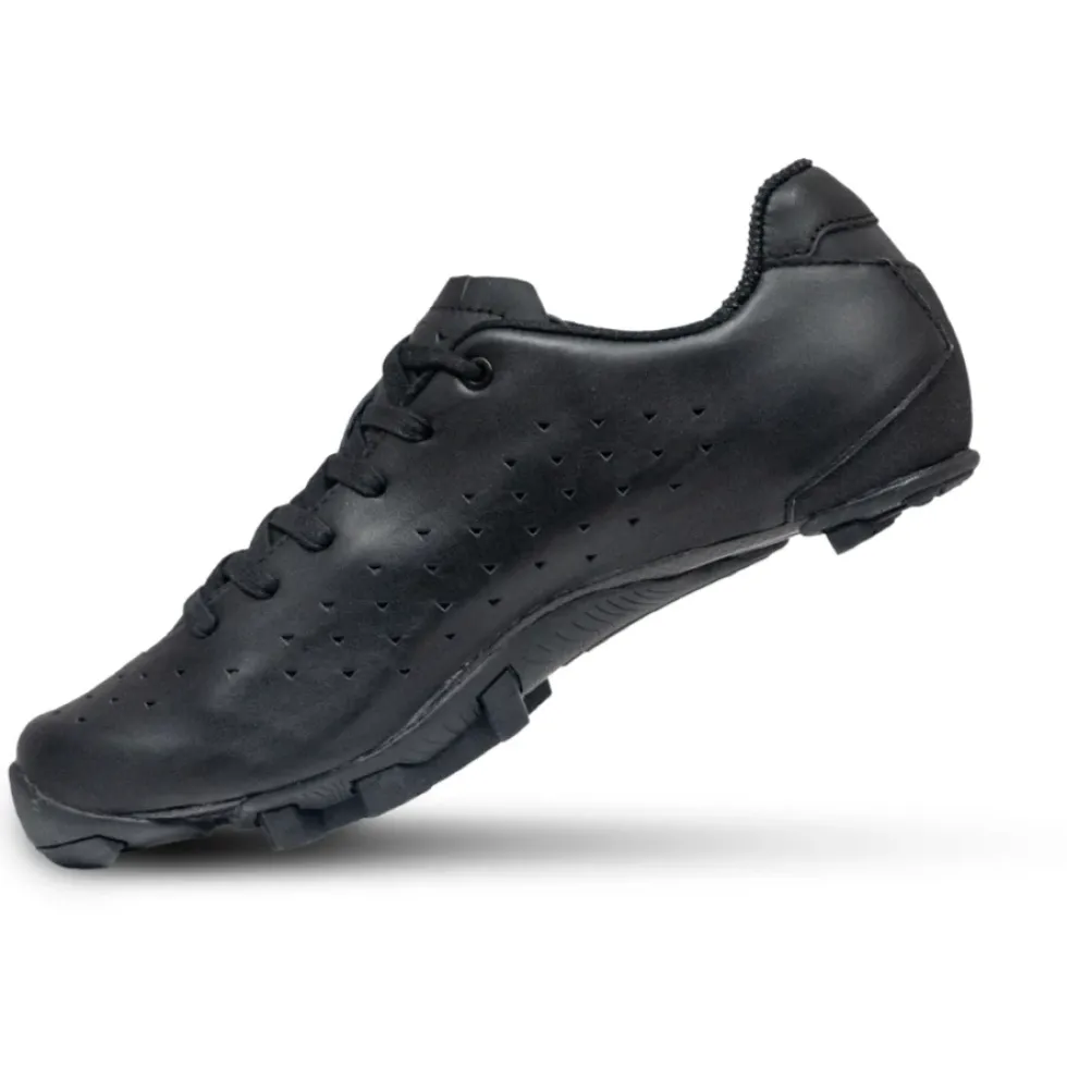 Lake MX21G MTB-Schoenen Heren - Breed - zwart/zwart