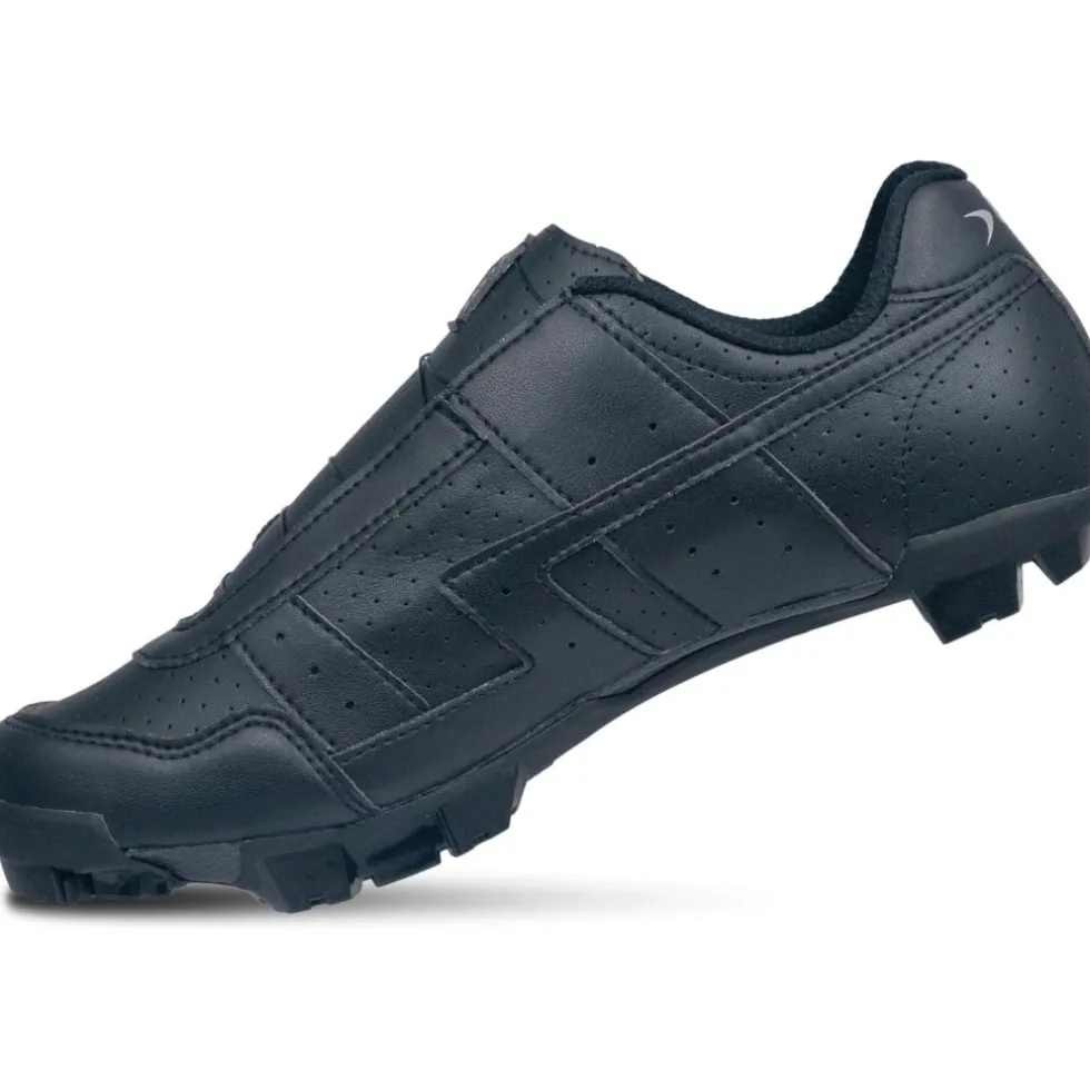 Lake MX30G MTB-Schoenen Heren - Breed - zwart/zwart Clarino