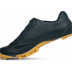 Klikschoenen|Gravelschoenen < Lake MX2 Gravel Schoenen Heren - recycled leather black/gold