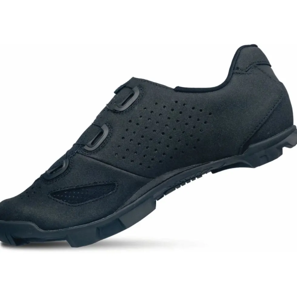 Lake MX239 MTB-Schoenen Heren - Breed - zwart/zwart